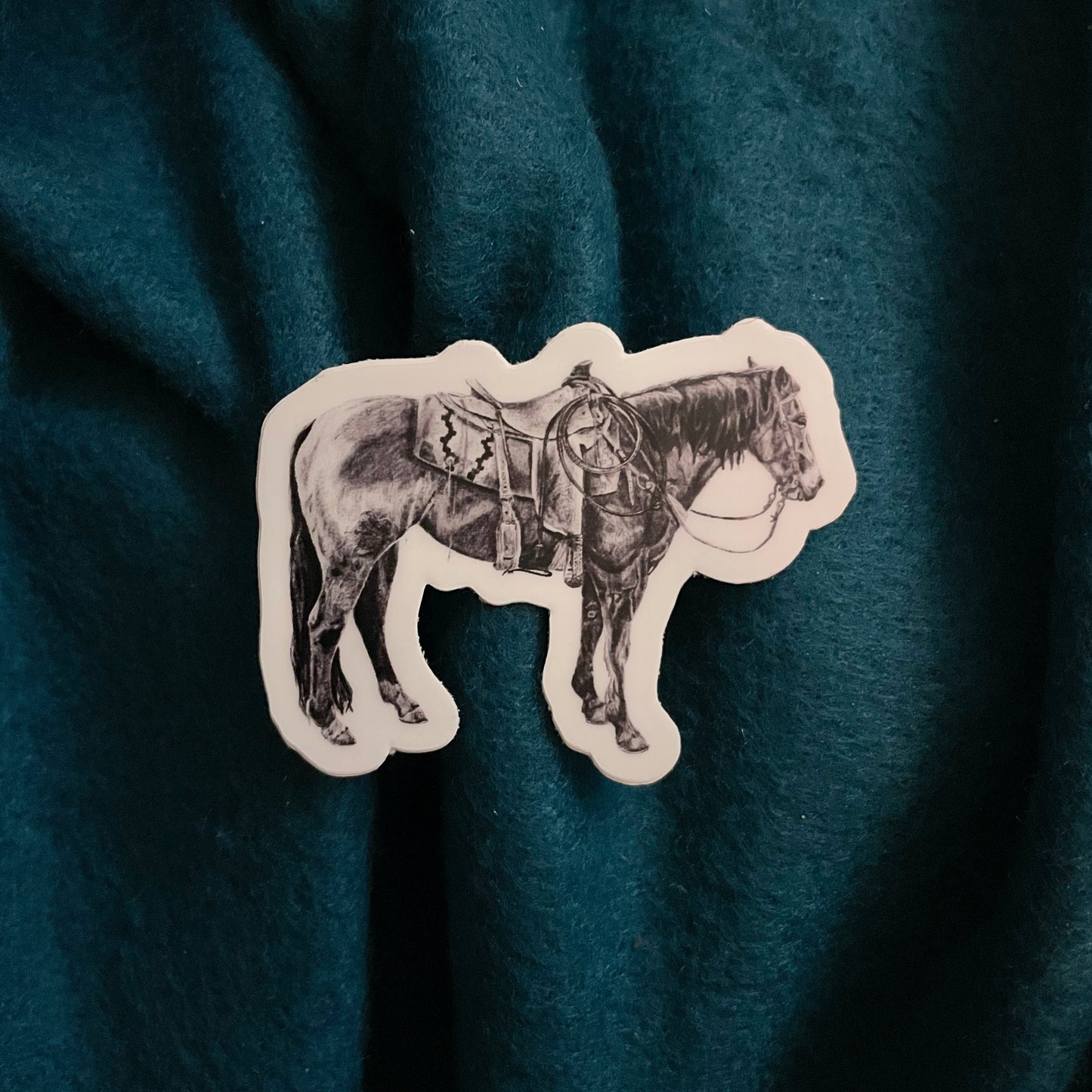 Brown Mare 2" Vinyl Sticker