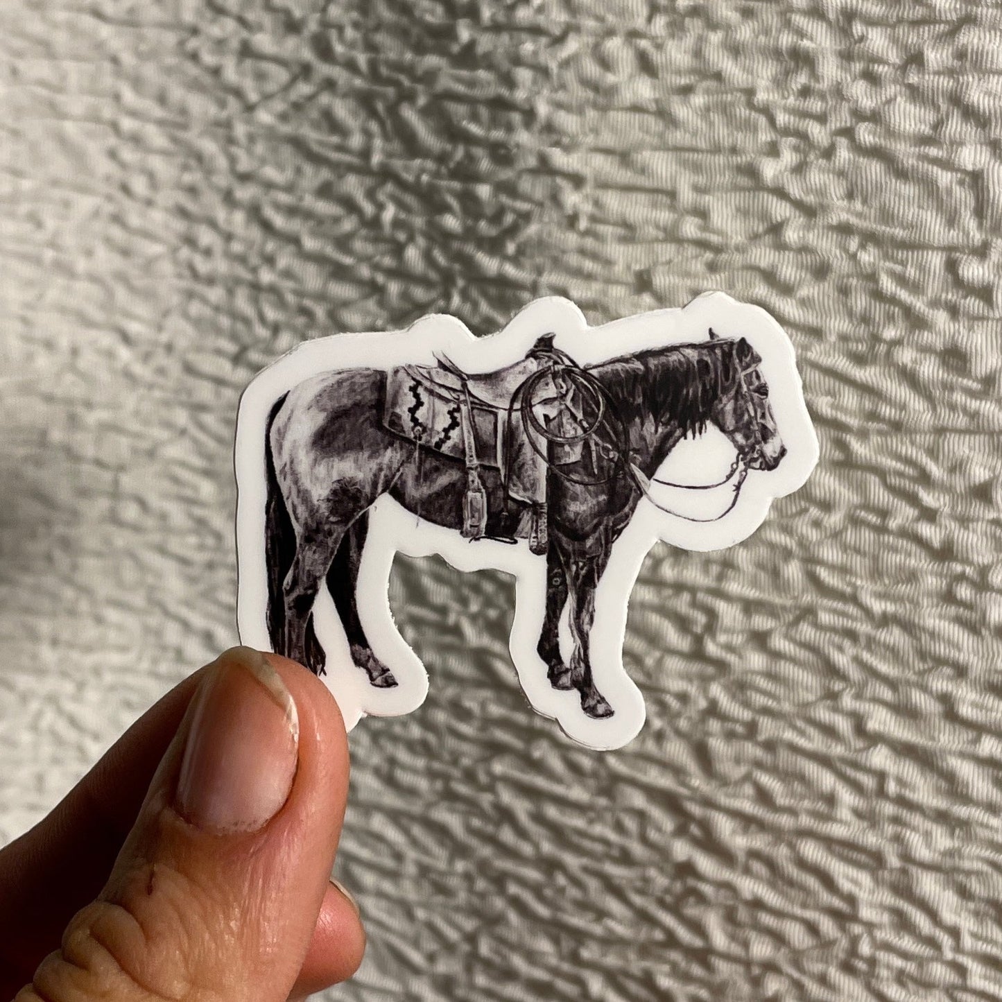 Brown Mare 2" Vinyl Sticker