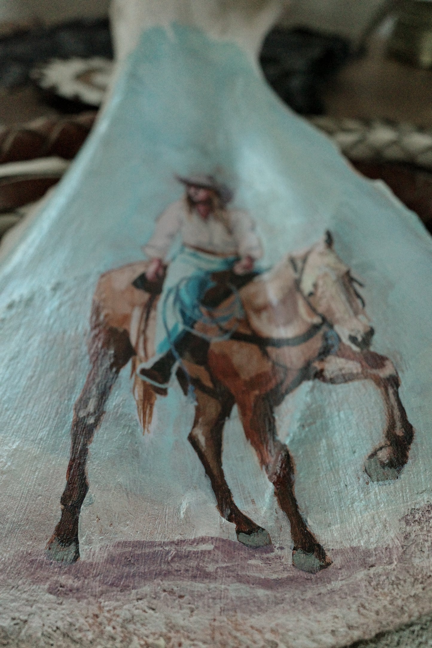 Cowgirl Commission Hand-Painted