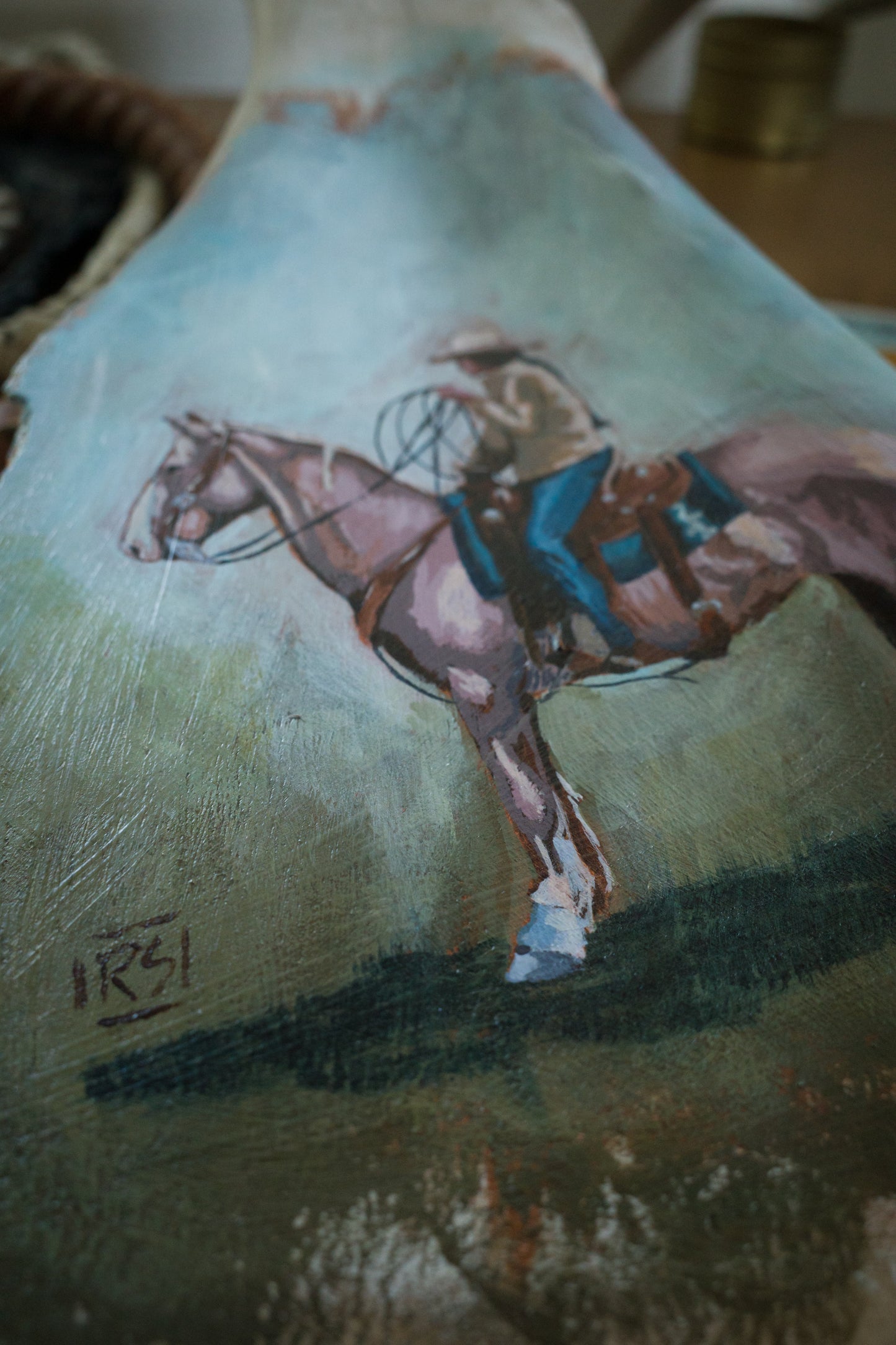 Cowboygal Commission Hand-Painted