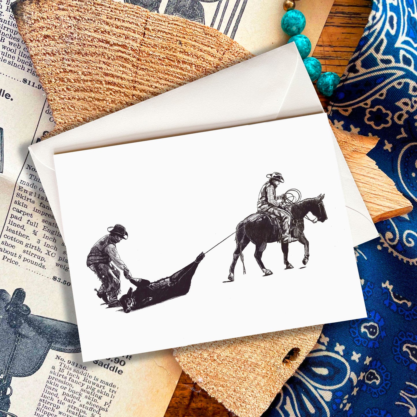 Pull Em’ Tight Greeting Card