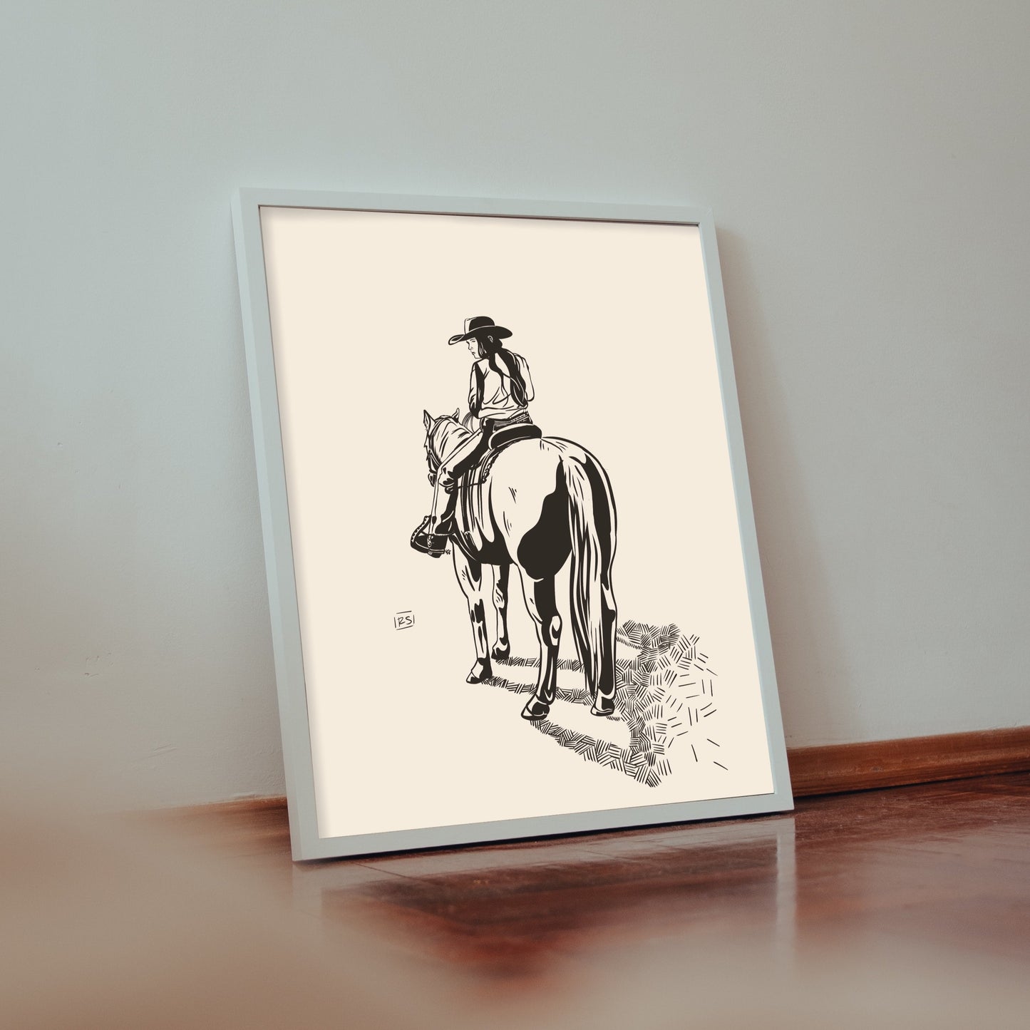 Cowgirl Tough Digital Print