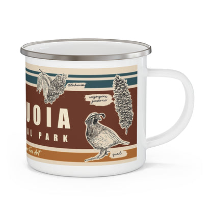 Sequoia National Park Enamel Mug