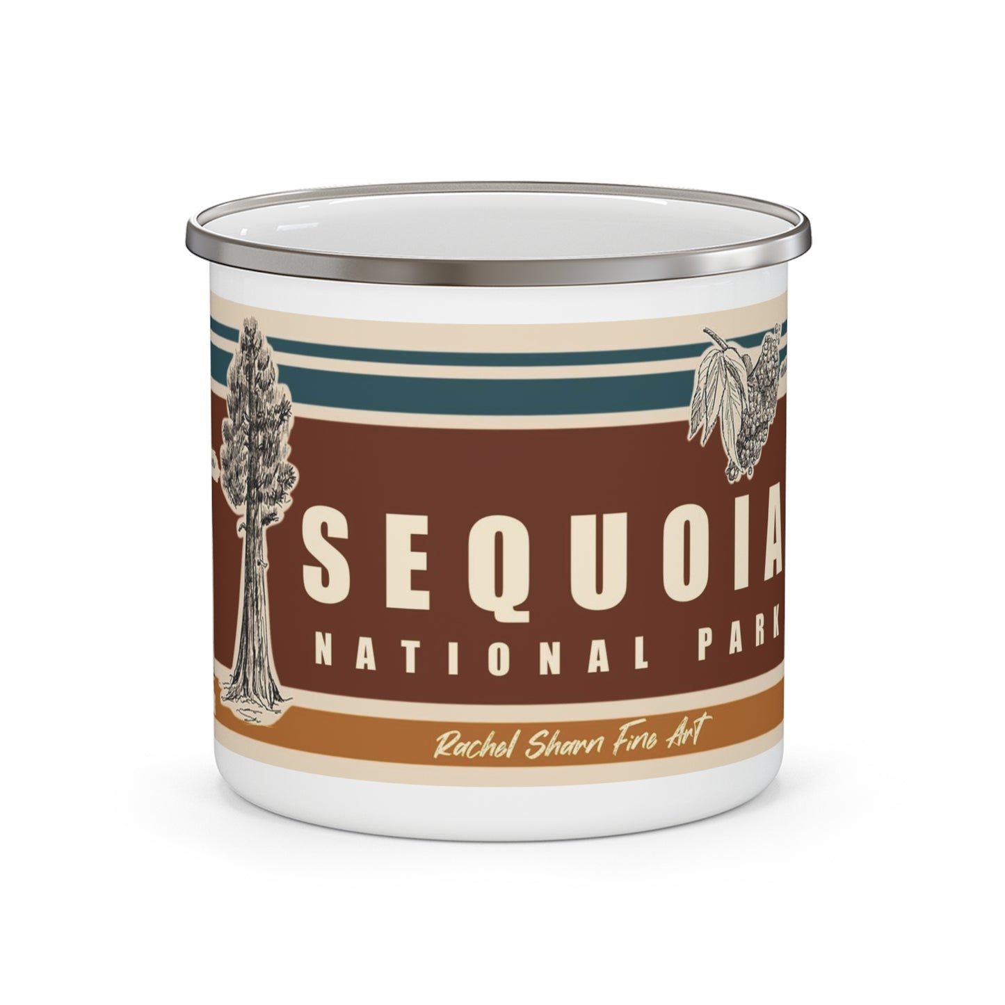 Sequoia National Park Enamel Mug