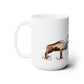 Naughty Reindeer 15oz Ceramic Mug