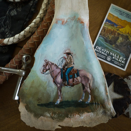 Cowboygal Commission Hand-Painted