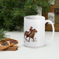 Naughty Reindeer 15oz Ceramic Mug