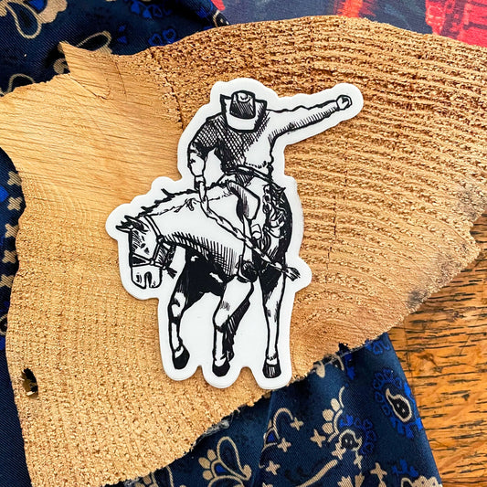 Rodeo Bronc Sticker