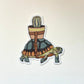 Cactus Turtle Sticker